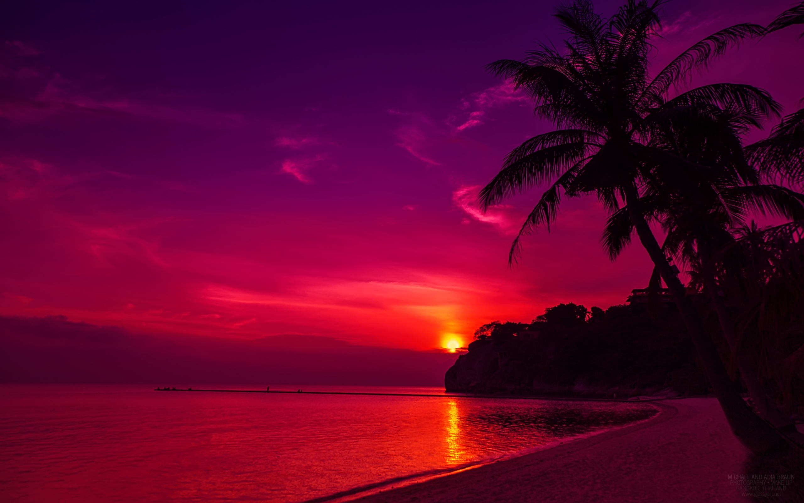 Thailand Beach Sunset958073401 - Thailand Beach Sunset - Thailand, sunset, Nightfall, Beach